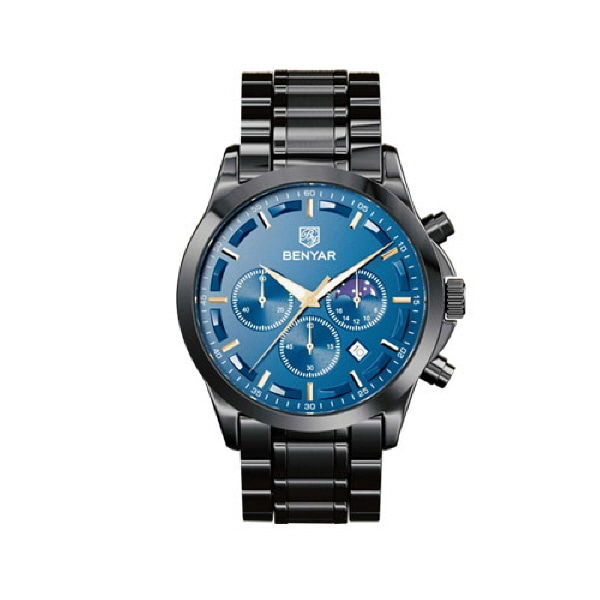 고급 남자 손목시계 ST9041WC-블랙메탈-블루(BSP243)